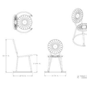 Terrace Chair (Armless)