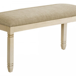 Dalen Bench - Antique White/Beige