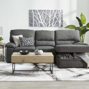 Tessaro Pop-Up Sofa Bed - Charcoal