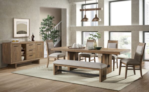 Landmark Bench - Brown, Beige