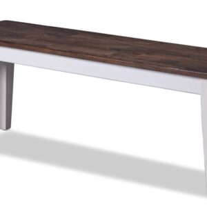 Kona Bench - White and Grey-Brown
