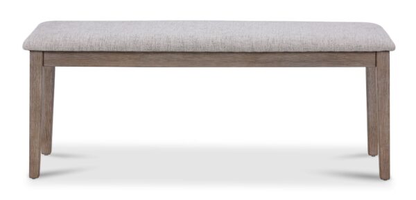 Milano Upholstered Dining Bench - Beige