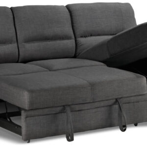 Tessaro Pop-Up Sofa Bed - Charcoal