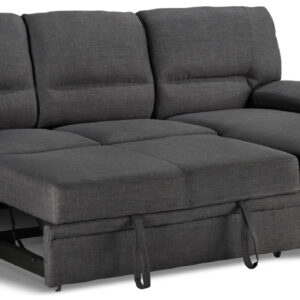 Tessaro Pop-Up Sofa Bed - Charcoal