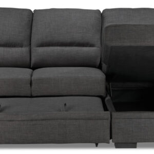 Tessaro Pop-Up Sofa Bed - Charcoal